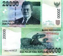 RT)INDONESIA 20.000 RUPIAH 2009  UNC BANKNOTE - Indonésie
