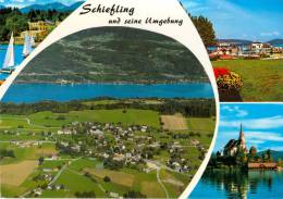 AK Kärnten Schiefling Am Wörthersee See Lake AUSTRIA Carinthia Österreich Schiff Wörther See Ansichtskarte - Klagenfurt