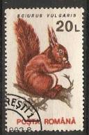 Romania 1993  Animals-Mammals: Eurasian Red Squirrel (o) - Oblitérés