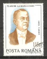 Romania 1993  75th Ann. Of Union With Rumania (o) - Oblitérés