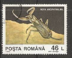 Romania 1993  Movile Cave Animals (o) - Oblitérés