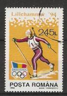 Romania 1994  Winter Olympics, Lillehammer (o) - Oblitérés