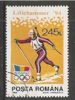 Romania 1994  Winter Olympics, Lillehammer (o) - Oblitérés