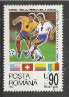 Romania 1994  Football: World Cup, USA  (o) - Oblitérés