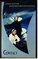 VHS Video  -  Contact  -  Mit Jodie Foster , Matthew McConaughey  -  Science Fiction - Science-Fiction & Fantasy