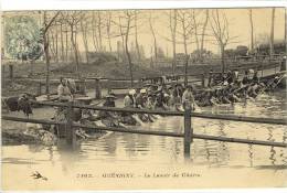 Carte Postale Ancienne Guérigny - Le Lavoir De Chatre - Métiers, Laveuses, Lavandières - Guerigny