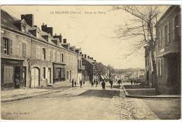 Carte Postale Ancienne La Machine - Route Du Bourg - La Machine