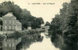 27-  LOUVIERS...QUAI DES BIGARDS.....CPA - Pinterville