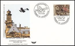 Switzerland 1986, Illustrated Cover"Day Of Air Philatphely" - Covers & Documents