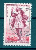 VARIÉTÉS FRANCE  1953 N° 943 THÉÂTRE GARGANTUA OBLITÉRÉ - Used Stamps