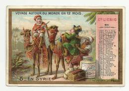 LIEBIG Chromo  - Voyage Autour Du Monde En 12 Mois  (calendar - Calendrier Mai 1888) - 5 -  En Syrie - Liebig
