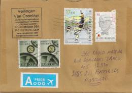 Belgium Cover To Portugal - Lettres & Documents