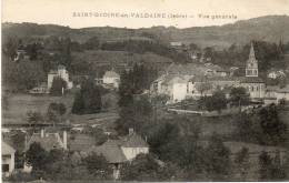 CPA-ST-GEOIRE-en-VALDAINE (38)-  Vue Sur Le Bourg Et L'Eglise - Saint-Geoire-en-Valdaine