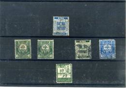 - IRLANDE 1932/34 . SUITE DE TIMBRES OBLITERES . - Used Stamps