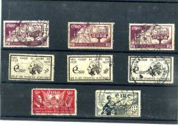 - IRLANDE 1937/41 . SUITE DE TIMBRES OBLITERES . - Used Stamps