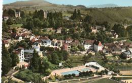 CPSM -ST-GEOIRE-en-VALDAINE (38)- Vue Aérienne Sur Le Bourg Côté Piscine - Saint-Geoire-en-Valdaine