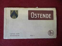Ostende : Carnet De 10 Cartes  Souvenir D´Ostende Série 1 (O187) - Oostende