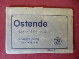 Ostende : Carnet De 10 Cartes  Souvenir D´Ostende (O188) - Oostende