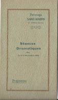 Patronage Saint-Joseph De Chateau-Gontier/Séances Dramatiques/ 1912   PROG48 - Programmes