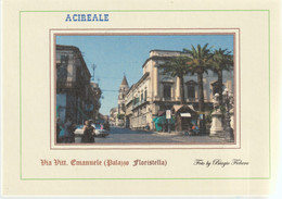221-Annulli Speciali Provincia Catania-Acireale Acicolleziona-Filatelia-Palazzo Floristella - Maximumkaarten