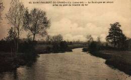 CPA   (44)     SAINT-PHILBERT-de-GRAND-LIEU   -   La Boulogne En Amont Prise Du Pont Du Chemin De Fer - - Saint-Philbert-de-Grand-Lieu