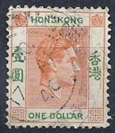 130203088  HONG KONG  G.B.  YVERT   Nº  154 - Used Stamps