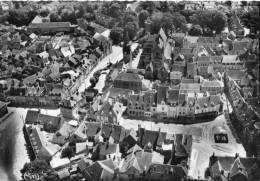 CHATILLON-COLIGNY VUE AERIENNE ET PLACE ARISTIDE BRIAND - Chatillon Coligny