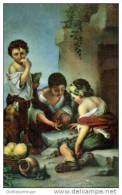 ENFANTS JOUANT AUX DES TABLEAU MURILLO SEVILLA  COLL STENGEL - Juegos