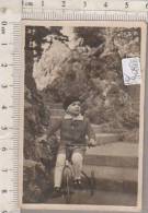 PO9082B# FOTOGRAFIA - BAMBINO CON TRECICLO - BICICLETTA  Anni '30 - Wielrennen