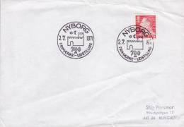 Denmark NYBORG Frimærke-Udstilling Stamp Exhibition 1971 Cover Brief To Sweden - Briefe U. Dokumente