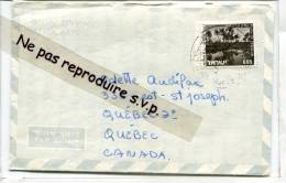 -Aérogramme - Air Mail, ISRAÉL,  Stamp 0,65, Par Avion, 1973, Bon état, écrite Du Kibboutz MASSADA, Scans. - Lettres & Documents