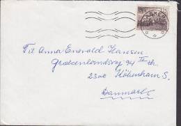 Norway Deluxe ASKER 1977 Cover Brief To AMAGER Denmark Fischfang Stamp - Covers & Documents