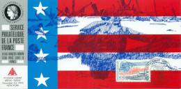 124 Carte Officielle Exposition Internationale Exhibition New York 1994 FDC World War Stars And Stripes USA Flag - Otros & Sin Clasificación