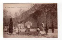 Avr13     0660416    Breil   La Place Et Le Monument Aux Morts N° 135 - Breil-sur-Roya