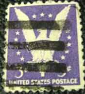 United States 1942 Win The War Victory 3c - Used - Oblitérés