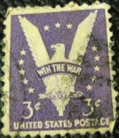 United States 1942 Win The War Victory 3c - Used - Usati