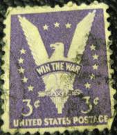 United States 1942 Win The War Victory 3c - Used - Usados