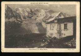 Haute Savoie Plan Pratz Et Le Mont Blanc Chamonix Jaun Landru - Other & Unclassified