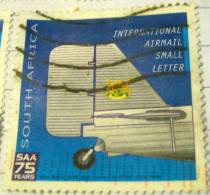 South Africa 2009 75th Anniversary Of SAA Airmail Small Letter - Used - Gebruikt