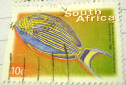 South Africa 2000 Fish Bluebanded Surgeon 10c - Used - Used Stamps