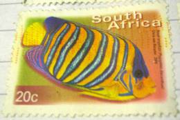South Africa 2000 Fish Royal Angelfish 20c - Used - Used Stamps