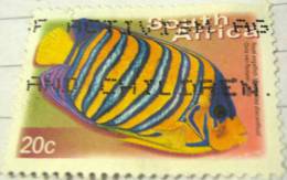 South Africa 2000 Fish Royal Angelfish 20c - Used - Used Stamps