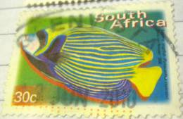 South Africa 2000 Fish Emperor Angelfish 30c - Used - Gebraucht
