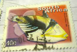 South Africa 2000 Fish Triggerfish 40c - Used - Usati