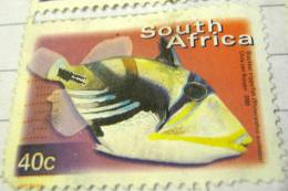 South Africa 2000 Fish Triggerfish 40c - Used - Gebraucht