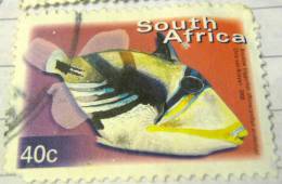 South Africa 2000 Fish Triggerfish 40c - Used - Gebraucht