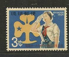 RYUKYUS - RYU-KYU   - Yvert # 116 - ** MINT NH - Ryukyu Islands