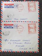 EGYPT PAQUEBOT COVERS 1962 PORT TAUFIO - Storia Postale