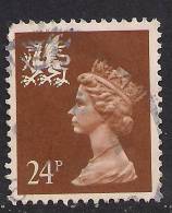 WALES GB 1991 24P Chestnut Machin  Pf 15 SG W59....( L313 ) - Gales