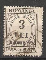 Romania 1930  (o) - Strafport